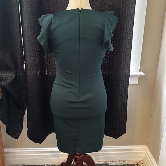 Size 4 emerald green Tommy hilfigure dress - Picture 4 of 7